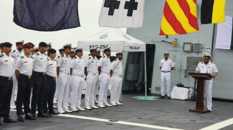 PAK NAVY marked 78th Independence Day of Beloved Peace Loving Sacred PAKISTAN with National Military Traditional and National Spirit