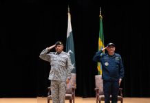 PAKISTAN NAVY HANDS OVER COMMAND OF COMBINED TASK FORCE 151 TO BRAZILIAN NAVY