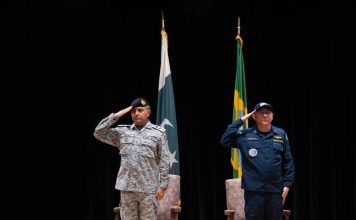 PAKISTAN NAVY HANDS OVER COMMAND OF COMBINED TASK FORCE 151 TO BRAZILIAN NAVY