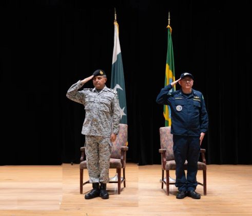 PAKISTAN NAVY HANDS OVER COMMAND OF COMBINED TASK FORCE 151 TO BRAZILIAN NAVY