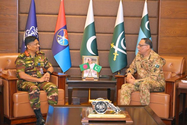 Quarter Master General Bangladesh Army Lieutenant general Md Faizur Rahman And CJCSC General Sahir Shamshad Mirza Expresses Serious Concerns On indian And iranian Terrorism In Sacred PAKISTAN