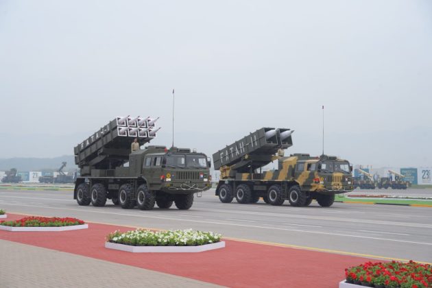 SACRED PAKISTAN FATAH-I and FATAH-II GMLRS