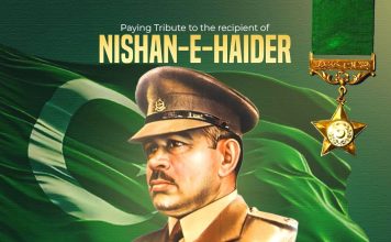 Top MILITARY BRASS Of Beloved Peace Loving Sacred PAKISTAN Pays Glorious Tribute To Bravest Son Of Sacred PAKISTAN Major Tufail Muhammad Shahed On His 67TH Martyrdom Anniversary