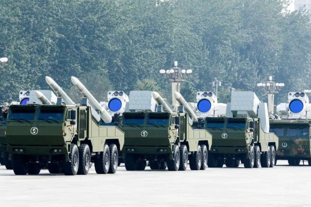 CHINESE LY-1 laser turrets