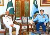Commander Naval Forces UAE And PAK AIR CHIEF (CAS) Air Chief Marshal Zaheer Ahmed Babar Sidhu Expresses Serious Concerns On indian And iranian State Terrorism In Sacred Country PAKISTAN
