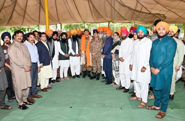 Field Marshal PAK ARMY CHIEF (COAS) Hafiz Syed Asim Munir Visits Darbar Saheb Kartarpur