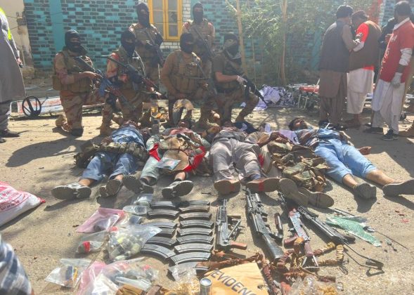 Brave and Valiant FC Balochistan foils major india and iranian State Sponsored terrorist attack on FC HQ in Quetta