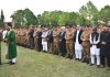 Field Marshal PAK ARMY CHIEF Hafiz Syed Asim Munir And Top Senior Officers Of PAK ARMED FORCES Attends The NAMAZ-E-JANAZA Of 11 x Bravest Sons Of Sacred PAKISTAN At Chaklala Garrison In Rawalpindi