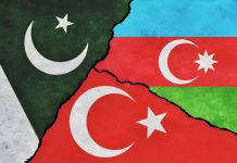 AZERBAIJAN TURKIYE PAK HD FLAG