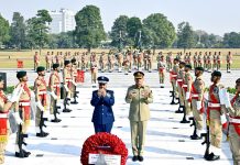 CGS Saudi Armed Forces H.E Genl Fayyadh Bin Hameed Al Rowaili And Field Marshal PAK ARMY CHIEF Hafiz Syed Asim Munir Discusses Serious Issue Of indian And iranian Terrorism In Sacred PAKISTAN