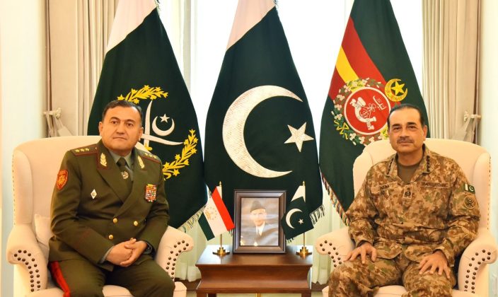 Defense Minister of Tajikistan Col Gen Sobirzoda Emomali Abdulrahim And Field Marshal COAS Hafiz Syed Asim Munir Expresses Serious Concerns On indian And iranian Terrorism In Sacred PAKISTAN