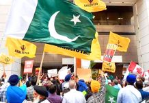 Millions Of Brave Sikhs Casts Votes For Liberation Of indian Occupied Punjab Free From The Filth Of Cow Pisses Drinker Bastard Terrorist hindus During Latest Phase Of Khalistan Referendum In Canada