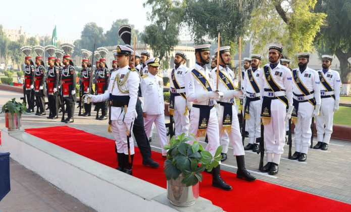 PAK NAVY Proudly Assumes The Guard Duties At Mausoleum Of Thinker Of Beloved Peace Loving Sacred PAKISTAN Dr. ALLAMA MUHAMMAD IQBAL On His 148th Birth Anniversary