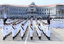 124th Midshipmen And 32nd Short Service Commission Course Commissioning Parade Successfully Held At PAKISTAN NAVAL Academy In Karachi
