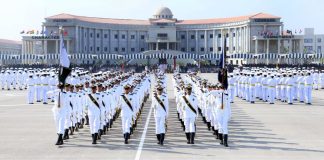 124th Midshipmen And 32nd Short Service Commission Course Commissioning Parade Successfully Held At PAKISTAN NAVAL Academy In Karachi