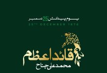 149th Birth Anniversary of FATHER OF THE NATION And FOUNDER OF SACRED COUNTRY PAKISTAN QUAID-E-AZAM MUHAMMAD ALI JINNAH Observed Nationwide