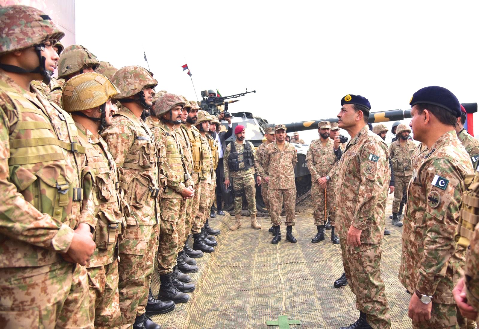 CHIEF OF DEFENSE FORCES (CDF) PAK ARMY CHIEF (COAS) Hafiz Syed Asim Munir Vows Brave And Valiant TRI-ARMED FORCES Of Sacred PAKISTAN Knows Well How To Effectively Handle Hostile Hybrid Campaigns