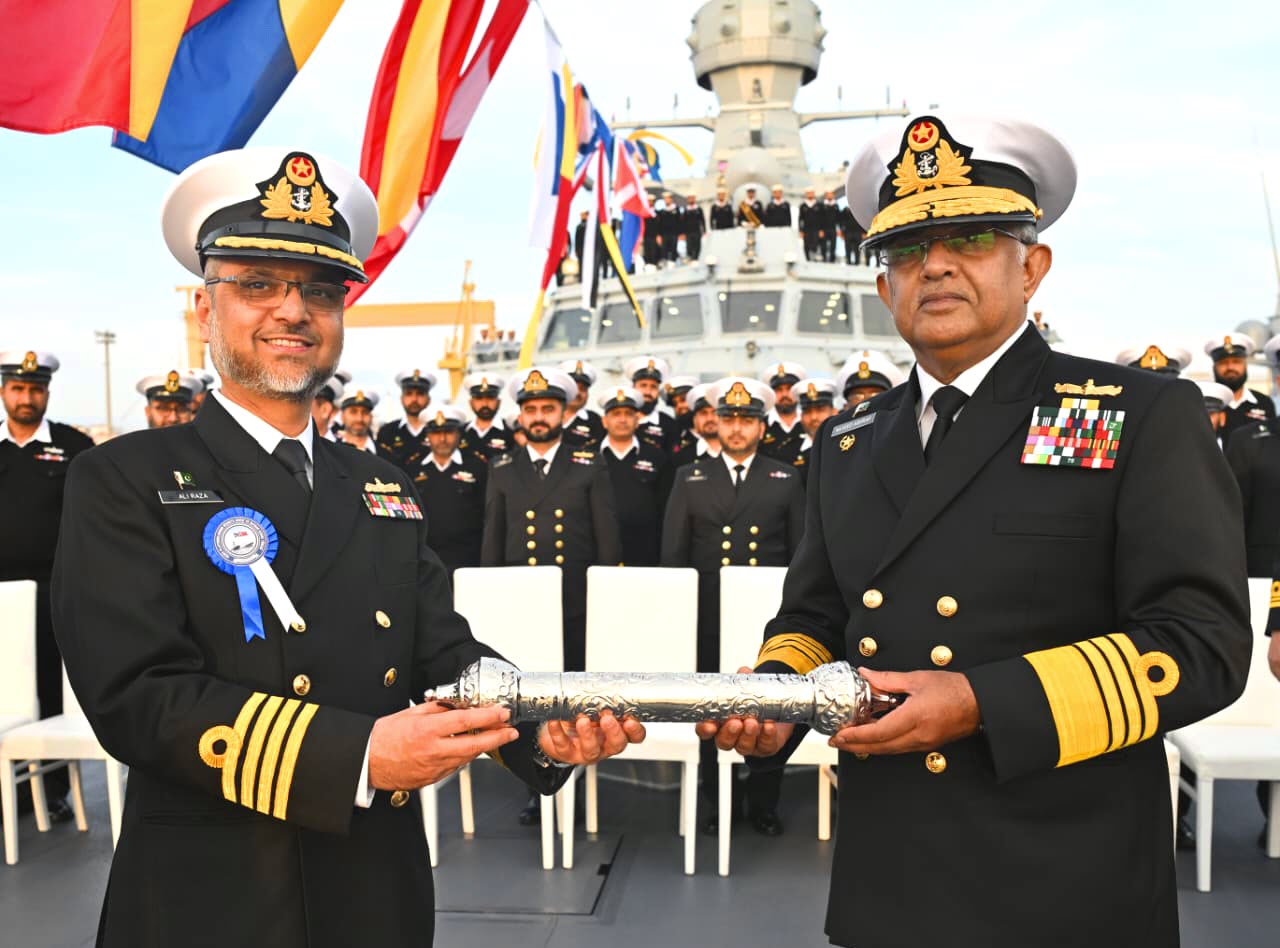 Commissioning Ceremony of PAK NAVY 2nd MILGEM-Class Heavily Armed and Highly Advanced Stealth Warship Successfully Held at Istanbul Shipyard in PAKISTAN Iron Brother TURKIYE