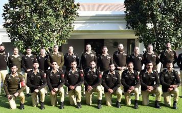 Field Marshal PAK ARMY CHIEF (COAS) Hafiz Syed Asim Munir Meets With The Proud Participants Of The Cambrian Patrol At GHQ Rawalpindi