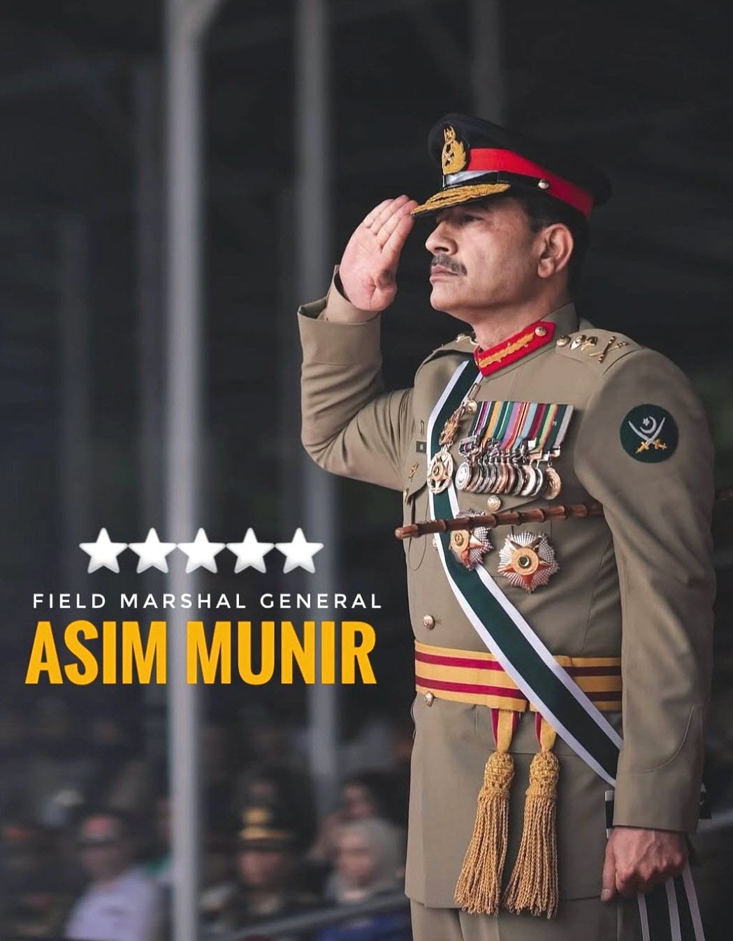 Field Marshal PAK ARMY CHIEF (COAS) Hafiz Syed Asim Munir appointed as Beloved Peace Loving Sacred Country PAKISTAN First-Ever CHIEF OF DEFENSE FORCES (CDF) with Immediate Effect