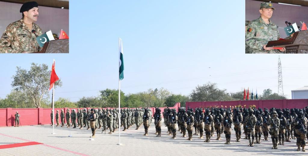 Ninth Consecutive Edition Of WARRIOR-IX Joint STRATEGIC Counter-Terrorism Exercise Between Brave PAK ARMED FORCES And Brave CHINESE PLA Successfully Commences At NCTC In Pabbi