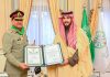 PAKISTAN Iron Brother KSA Confers Coveted And Prestigious King Abdulaziz Medal Of Excellent Class On CHIEF OF DEFENSE FORCES (CDF) PAK ARMY CHIEF (COAS) Hafiz Syed Asim Munir