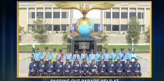 PASSING OUT PARADE HELD AT PAF AIRMEN ACADEMY KORANGI
