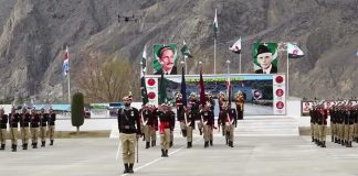 Passing Out Parade Of 21st BMT Batch Of PAK ARMY Northern Light Infantry Successfully Held During A Graceful And Prestigious Ceremony At NLI Centre At Bonji In Astore
