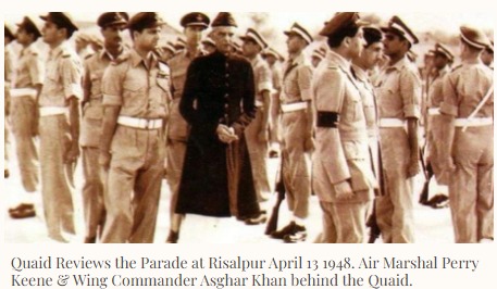 104th Birth Anniversary Of Founding Father Of PAK AIR FORCE And Bravest Son Of Sacred PAKISTAN Air Marshal Muhammad Asghar Khan