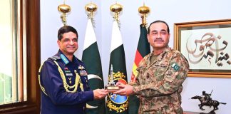 BANGLADESH Air Force Chief ACM Hasan Mahmood Khan And CHIEF OF DEFENSE FORCES PAK ARMY CHIEF Hafiz Syed Asim Munir Expresses Serious Concerns On indian – iranian And norwegian Terrorism