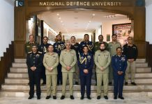 BANGLADESH Chief OF The Air Staff Air Chief Marshal Hasan Mahmood Khan Has Paid High-Profile And Most Important Visit To National Defense University (NDU