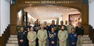 BANGLADESH Chief OF The Air Staff Air Chief Marshal Hasan Mahmood Khan Has Paid High-Profile And Most Important Visit To National Defense University (NDU