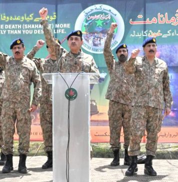 CHIEF OF DEFENSE FORCES COAS Hafiz Syed Asim Munir Vows Brave TRI-ARMED FORCES Remains Steadfast In Safeguarding The Sovereignty And Territorial Integrity Of Sacred Country PAKISTAN INSHALLAH