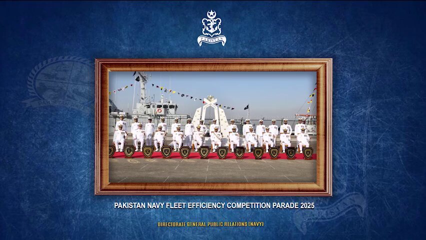 PAK NAVY Fleet Command Annual Efficiency Competition Parade Successfully Held At PAKISTAN NAVAL Dockyard In Karachi
