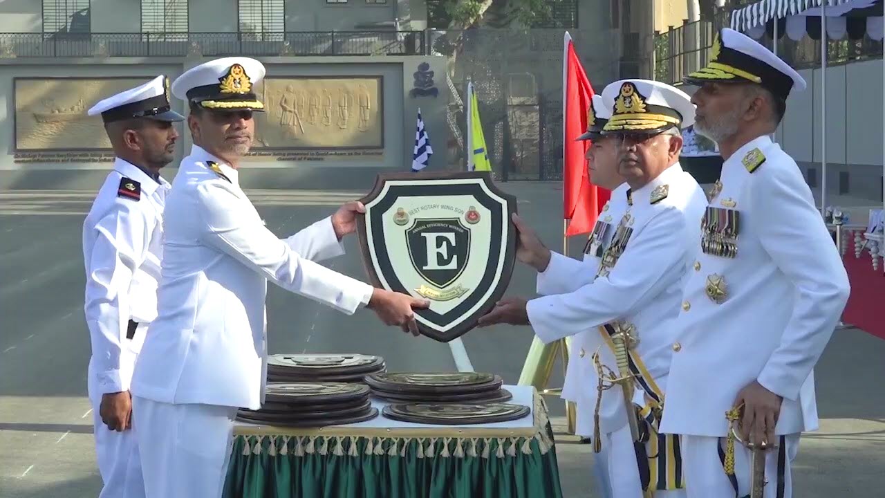 PAKISTAN NAVY Fleet Command Annual Efficiency Competition Parade Successfully Held At PAKISTAN NAVAL Dockyard In Karachi