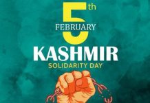 240 Million Brave PAK NATION Observes KASHMIR Solidarity Day With Pledge All Out Support To Brave KASHMIRI Brethren In Their Just Struggle For Liberation Of iIOJ&K Free From Bastard indian forces