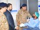 CDF And COAS Hafiz Syed Asim Munir And Chief Minister Balochistan Mir Sarfaraz Bugti Inquires About The Health Of Injured Bravest Sons Of Sacred Country PAKISTAN At CMH Quetta