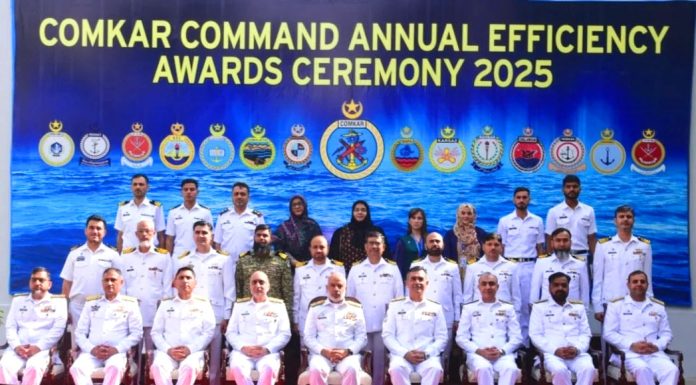 COMKAR Command Annual Efficiency Award Ceremony 2025 was held on 10 February 2026 at PNS JAUHAR