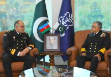 Blessings For Both Brotherly ISLAMIC Iron Brothers As COMMANDER AZERBAIJAN NAVAL FORCES His Excellency Admiral Shahin Mamadov And PAK NAVAL CHIEF (CNS) Admiral Muhammad Naveed Ashraf Expresses Deep Concerns On indian – iranian And norwegian State Terrorism In Sacred Country PAKISTAN At NAVAL HQ Islamabad COMMANDER AZERBAIJAN NAVAL FORCES CALLED ON CHIEF OF THE NAVAL STAFF AT NAVAL HEADQUARTERS