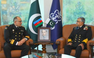 COMMANDER AZERBAIJAN NAVAL FORCES CALLED ON CHIEF OF THE NAVAL STAFF AT NAVAL HEADQUARTERS
