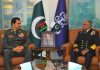 DEPUTY COMMANDER-IN-CHIEF OF THE LIBYAN ARAB ARMED FORCES CALLS ON CHIEF OF THE NAVAL STAFF AT NAVAL HEADQUARTERS