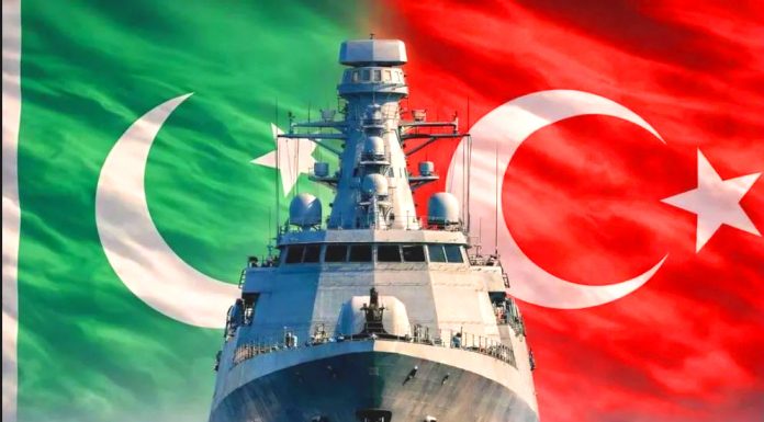More Blessings For Both Brotherly ISLAMIC Iron Brothers And All Weather STRATEGIC Allies As PAK NAVY Newly Commissioned Heavily Armed Stealth Warship PNS KHAIBAR Successfully Participates In Bilateral STRATEGIC NAVAL Exercise TURGUTREIS-XIII With Brotherly TURKISH NAVY During Maiden Voyage From TURKIYE Iron Brother PAKISTAN To PAKISTAN Iron Brother TURKIYE PAK NAVY Newly Commissioned Heavily Armed Stealth Warship PNS KHAIBAR Successfully Participates In Bilateral STRATEGIC NAVAL Exercise TURGUTREIS-XIII With Brotherly TURKISH NAVY