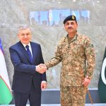 President Of ISLAMIC Brotherly Country Uzbekistan His Excellency Shavkat Mirziyoyev Held One On One High-Profile And Most Important Meeting With CHIEF OF DEFENSE FORCES (CDF) PAK ARMY CHIEF (COAS) Hafiz Syed Asim Munir In Rawalpindi