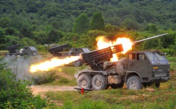 Beloved Peace Loving Sacred Country PAKISTAN indigenously Developed 122mm GHAZAB Multi-Launch Rocket System (MLRS)