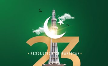 Top MILITARY Brass Of Sacred PAKISTAN On Behalf Of Brave TRI-ARMED FORCES Extends Heartfelt Congratulations To Proud PAK NATION On The Auspicious Occasion Of 86th Anniversary Of PAKISTAN DAY